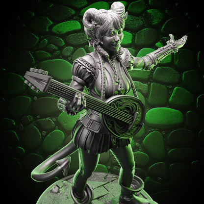 Tiefling Bard | Lute | 5e