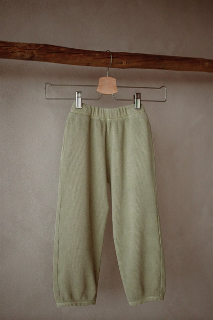 The Comfy Organic Cotton Trousers - GREENSTONE