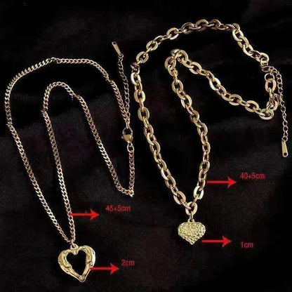 Titanium Steel Angel Wings Love Necklace For Women