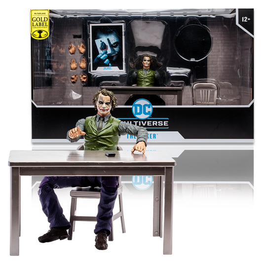 La Salle d'interrogatoire du Joker (The Dark Knight) Label Doré - Exclusivité
