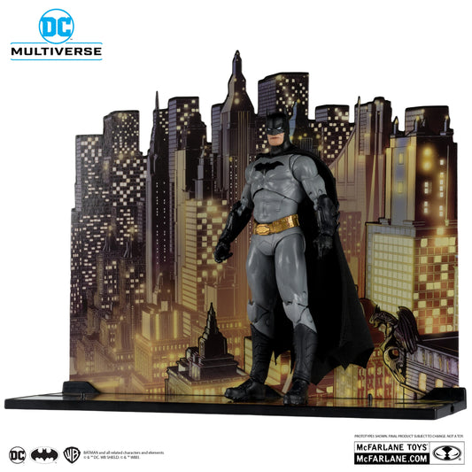 DC Multiverse - Batman avec Bat-Planeur (La Treizième Heure) - Gold Label Exclusif