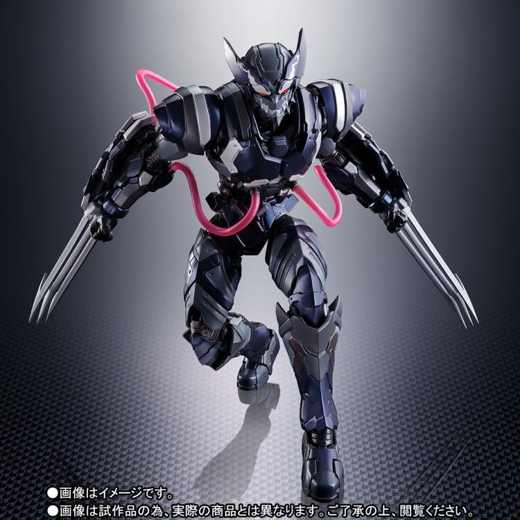 Figurine articulée Tech-On Avengers S.H.Figuarts Wolverine Venomized