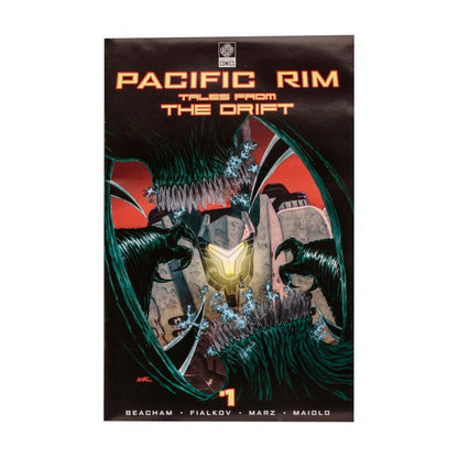 Pacific Rim: Tales From The Drift Cherno Alpha 4" Action Figure Playset with Comic