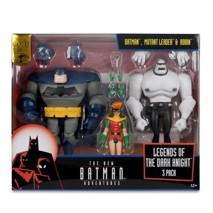 DC DIRECT - NEW BATMAN ADVENTURES 3PK - BATMAN, MUTANT LEADER AND ROBIN - LEGENDS OF THE DARK KNIGHT