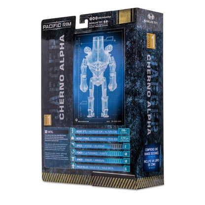 Pacific Rim: Tales From The Drift Cherno Alpha 4" Action Figure Playset with Comic