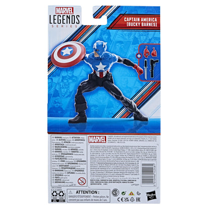 Marvel Legends Series: Captain America - Bucky Barnes - Avengers 60th Anniversary - Exclusive (Subpar Packaging)