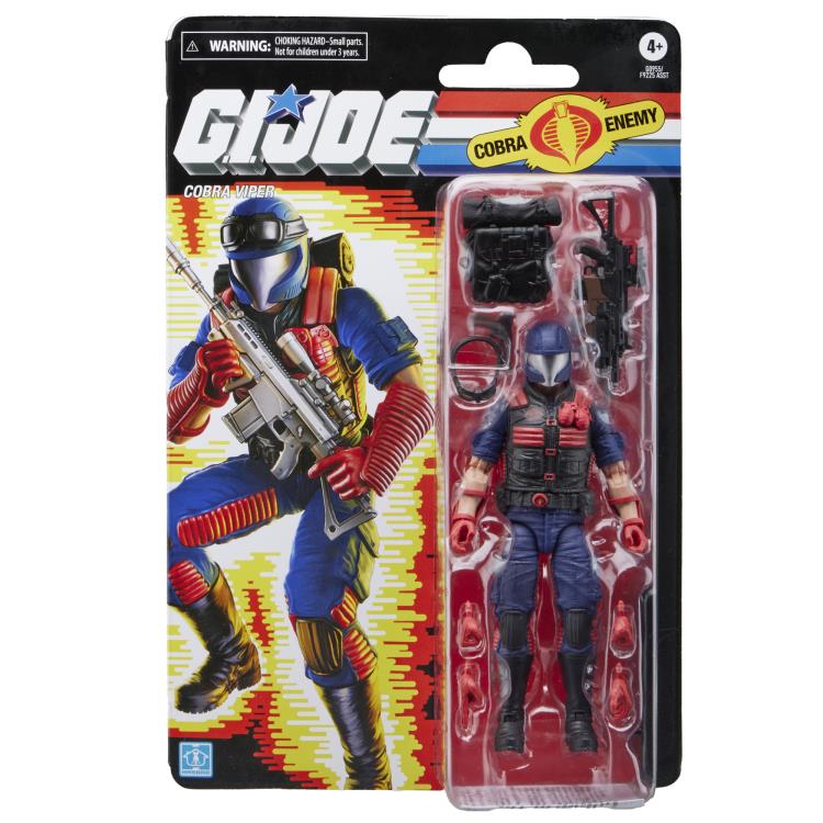 G.I. Joe Collection Classique Rétro Carte Cobra Viper
