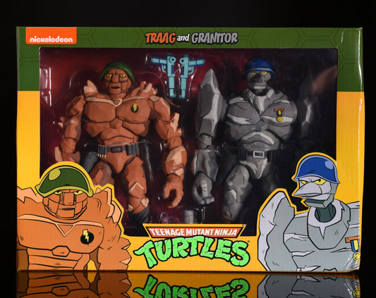 Neca TRAGG et GRANITOR Tortues Ninja