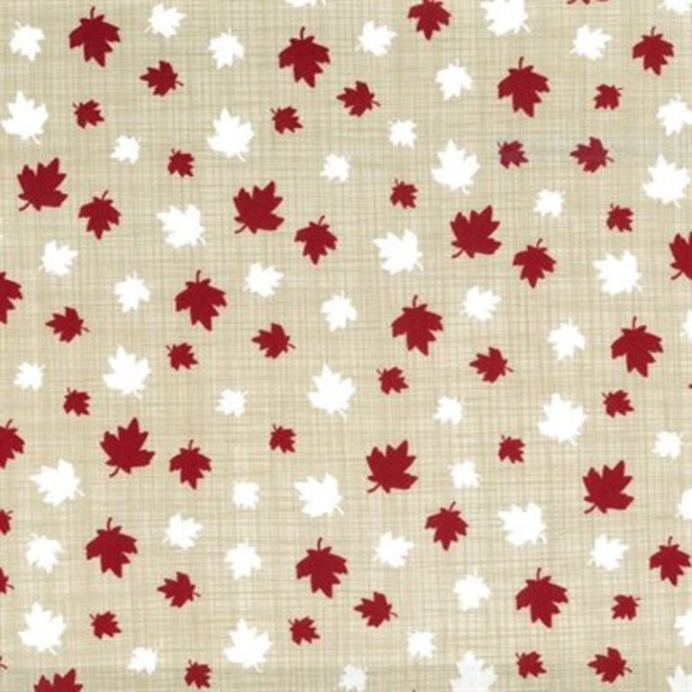 True North 2 by Kate and Birdie Paper Co. -  Linen Maple Leaves