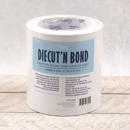 Couture Creations - Diecut'N Bond (Ruban) 25m x 12cm (82 pi x 4,72 po)