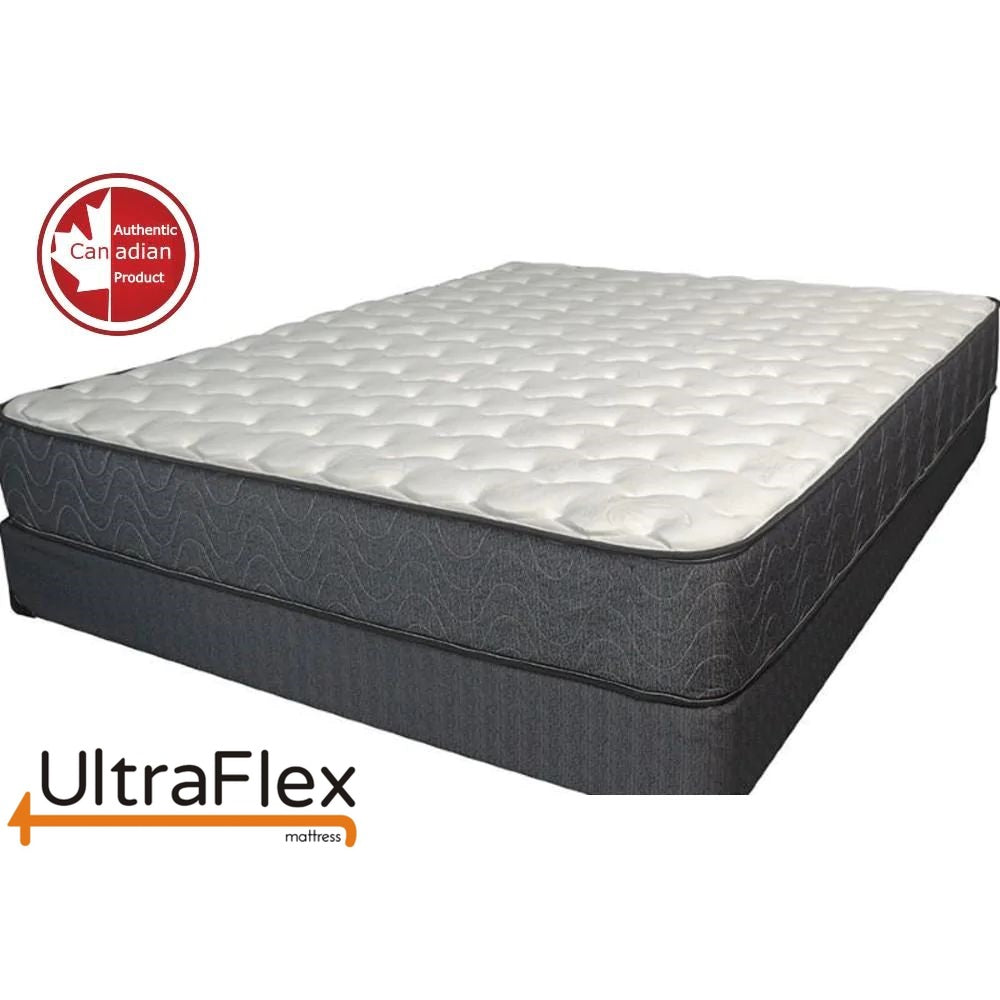 Matelas orthopédique de luxe en mousse à mémoire de forme au gel UltraFlex® CLASSIC, écologique, avec protège-matelas imperméable (Fabriqué au Canada)