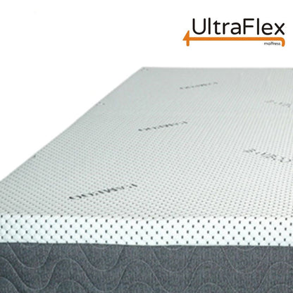 Ensemble Matelas et Sommier UltraFlex® DREAMER Orthopédique, Mousse mémoire en gel rafraîchissant, Matelas écologique (Fabriqué au Canada)