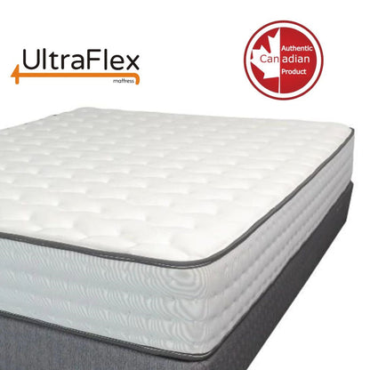 Matelas hybride UltraFlex®GLORY 10 po à ressorts ensachés orthopédique et à mousse encastrée, écologique (Fabriqué au Canada)