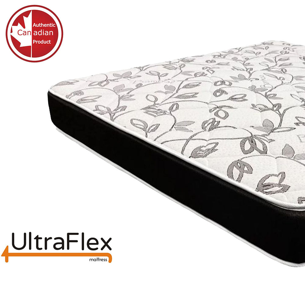 UltraFlex® ZENITH- High-Density Pressure Relief Soy Foam, Temperature Regulating Cooling Gel, Spinal Care, Orthopedic Mattress With Posture Support Zones, Eco-Friendly Mattress (Made in Canada)