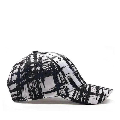 Unisex Black And White Mesh Sun Visor Hot Style Caps
