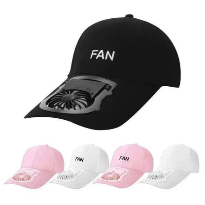 Unisex Charging Cooling Fan Protection Outdoor Sun Hat