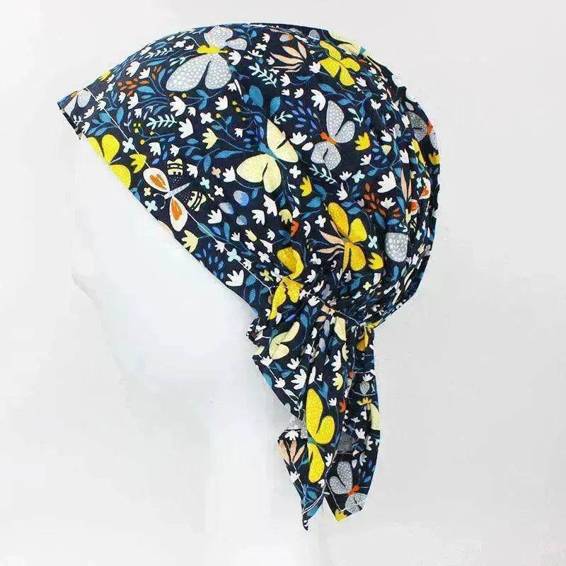 Unisex Cotton Turban Stylish Chef Hat