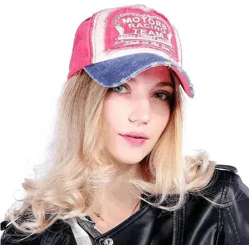 Unisex Eye catching Cotton Hip Hop Grinding Multicolor Hat