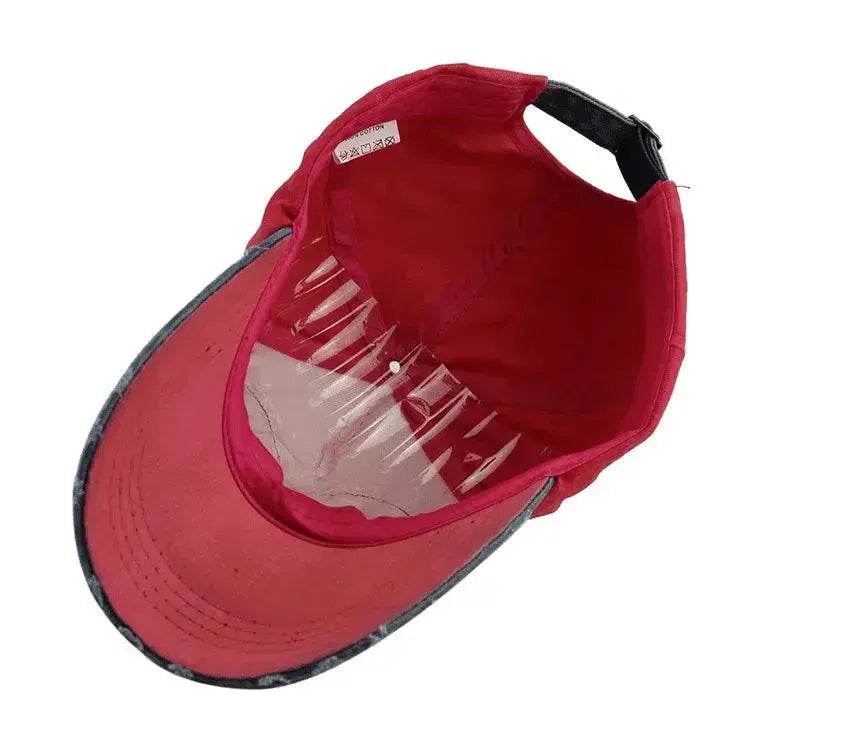 Unisex Eye catching Cotton Hip Hop Grinding Multicolor Hat