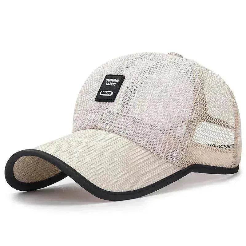 Unisex Sunshade Polyester Net Sunscreen Baseball Style Hat