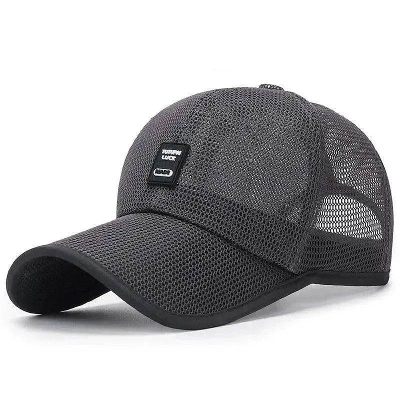 Unisex Sunshade Polyester Net Sunscreen Baseball Style Hat