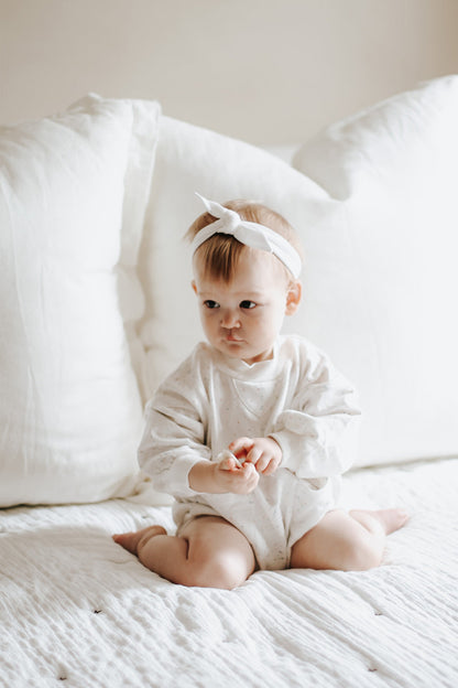 Topknot Headwrap | Ivory