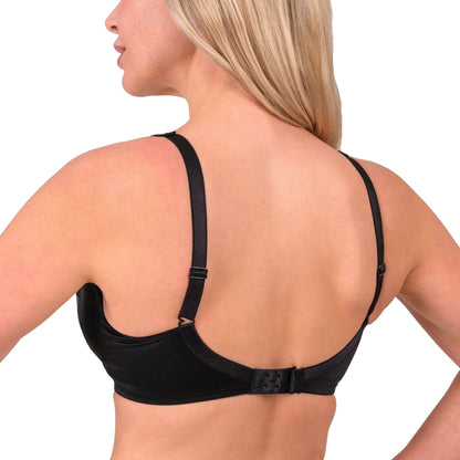 Lace-Trim Full-Coverage Underwire Bra