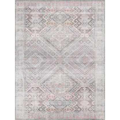 Alexa Silver Pink Purple Rug