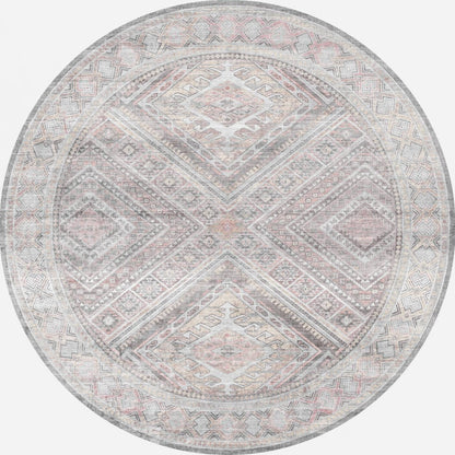 Alexa Silver Pink Purple Rug