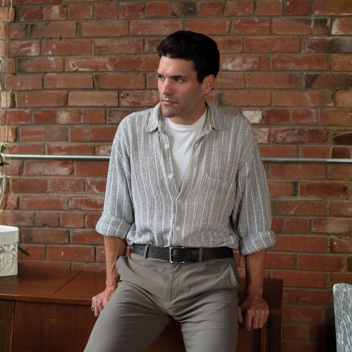 The Long Haul Belt - Brown Classic 100% Real Leather Belt