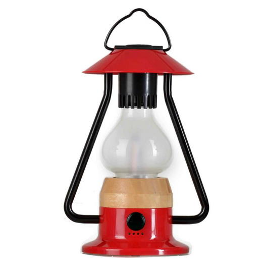 TRU De-LIGHT ROMANTICO LED All-in-One Lamp, Rechargeable, Bluetooth Music Speaker - FIRE RED / YELLOW / AUQA BLUE / GREEN / BLACK