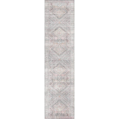 Alexa Silver Pink Purple Rug