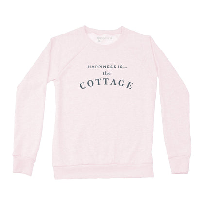 Women's Cottage Crew Sweatshirt, Ballet Pink