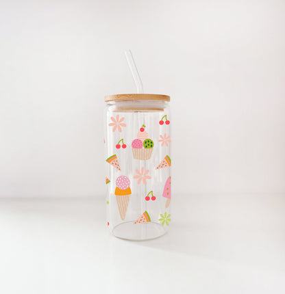 Verre bohème - sorbet