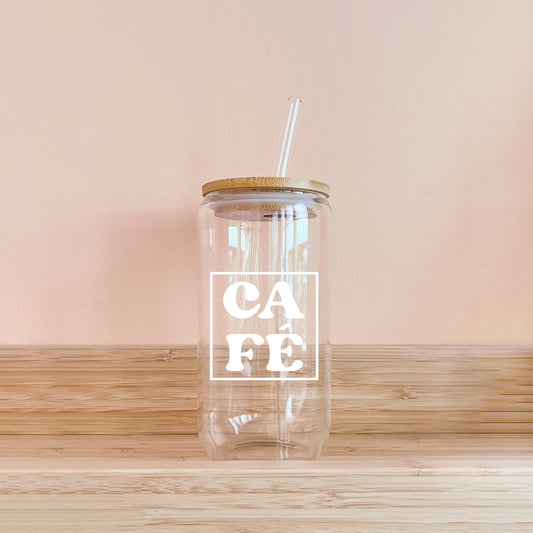 Verre bohème - CAFÉ