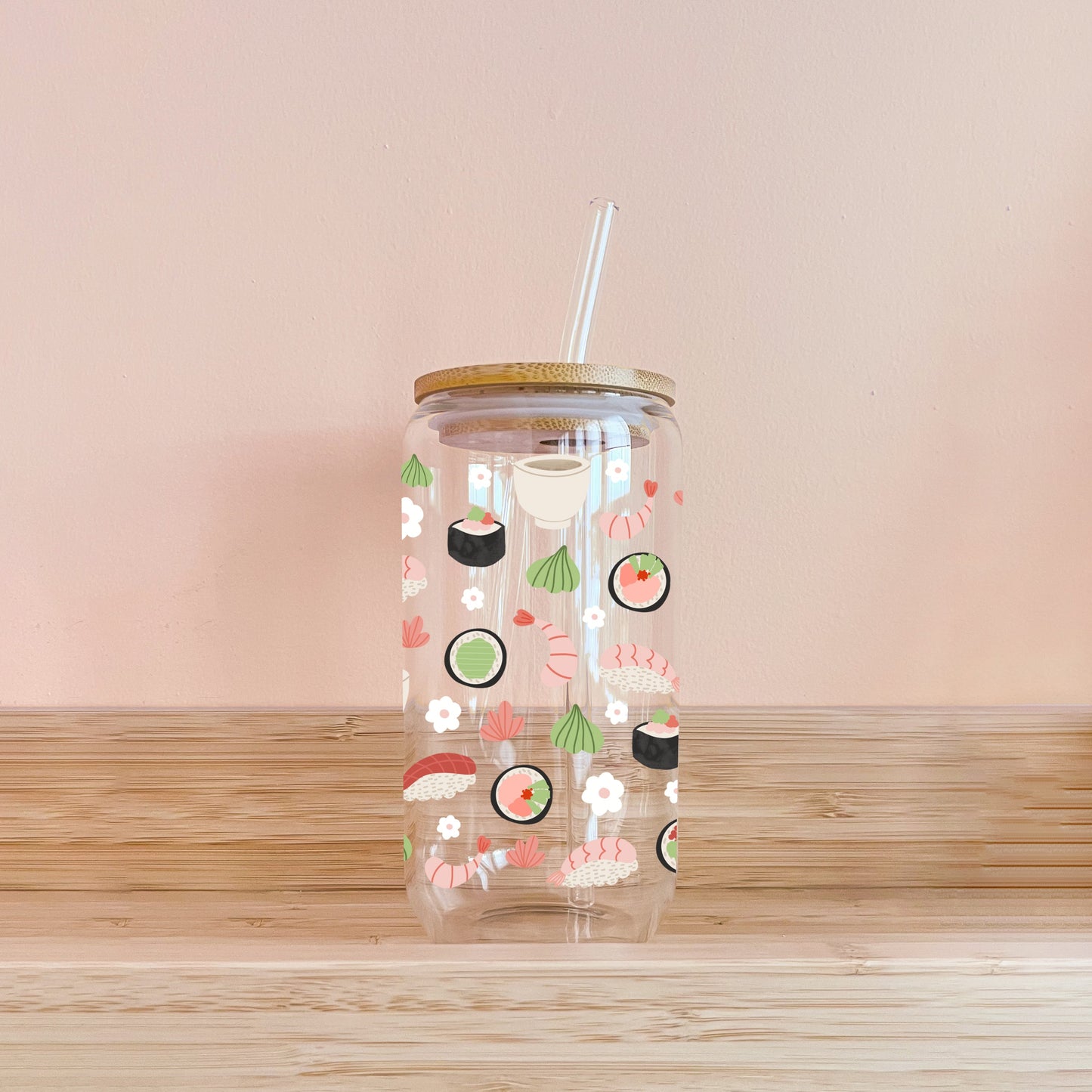 Verre bohème - sushis