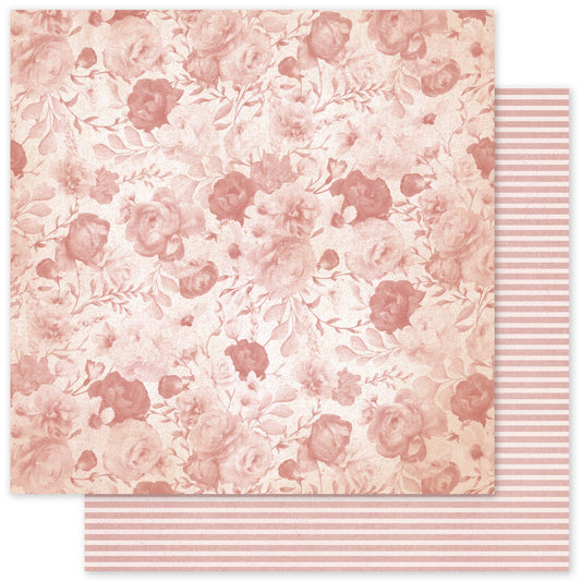 Vintage Rose Basics C 12 x 12 Paper (12 pc Bulk Pack) 33630