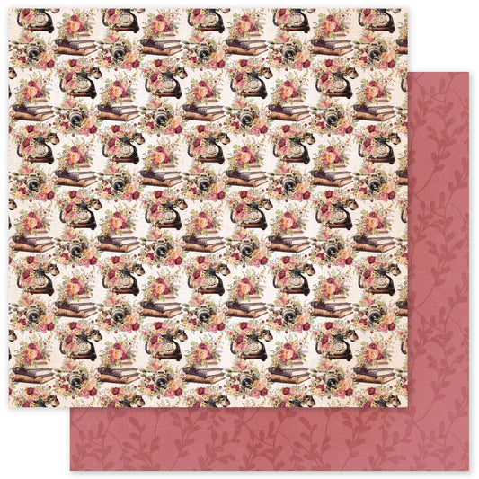 Vintage Rose F 12 x 12 Paper (12 pc Bulk Pack) 33615