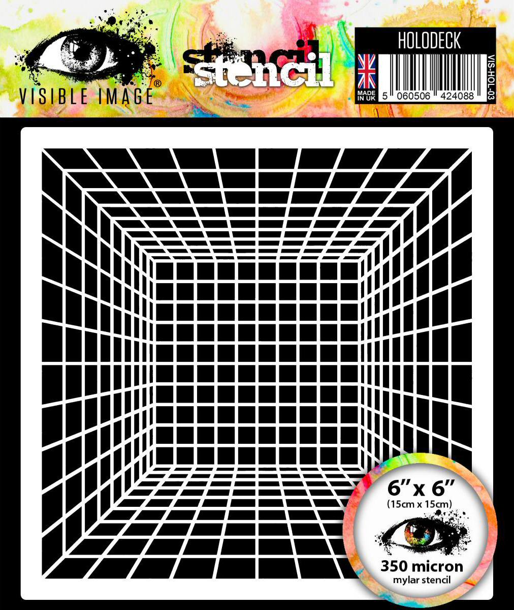 Pochoir Holodeck Image Visible - 6 x 6