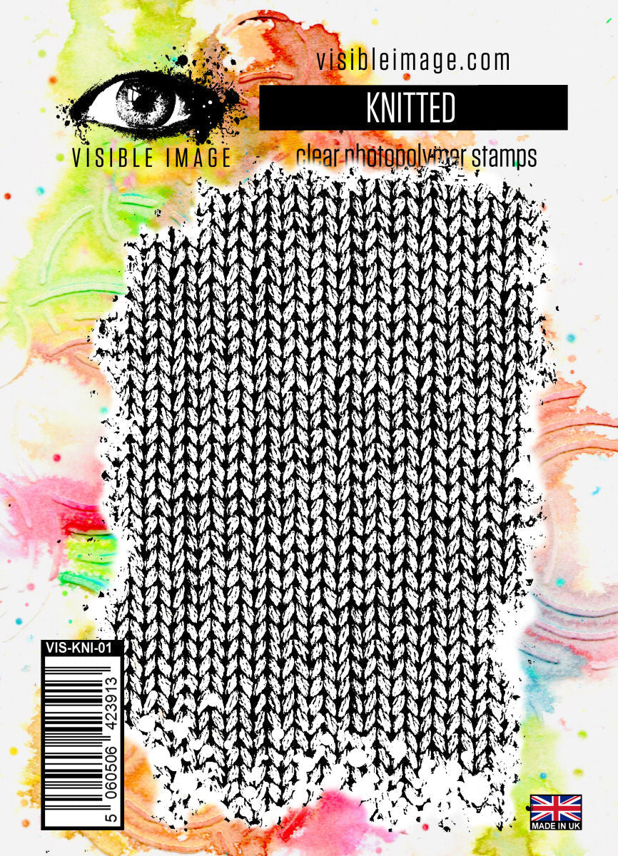 Visible Image Tricoté - Set de tampons A6