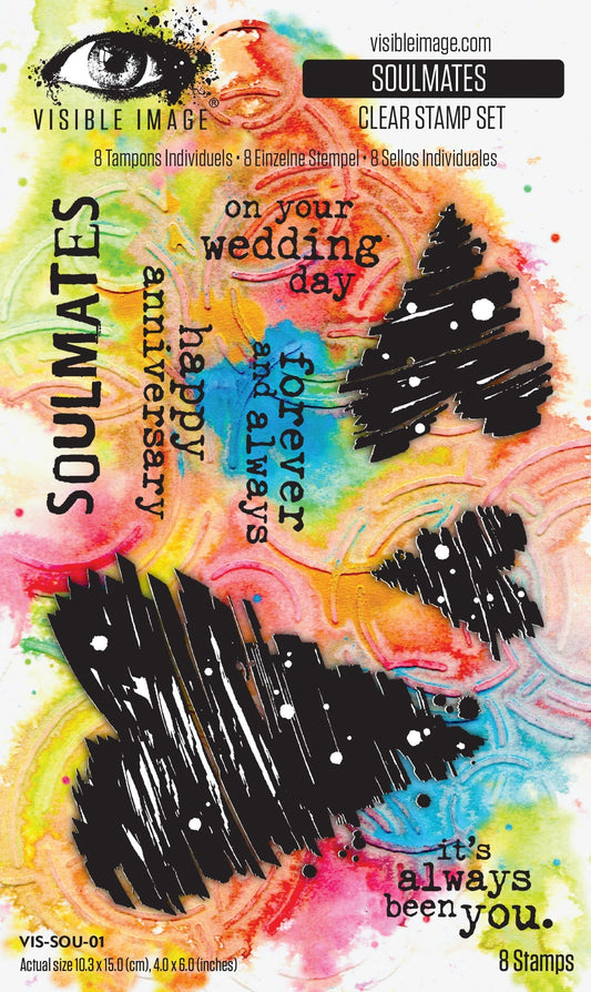 Visible Image Soulmates 4in x 6in Stamp Set
