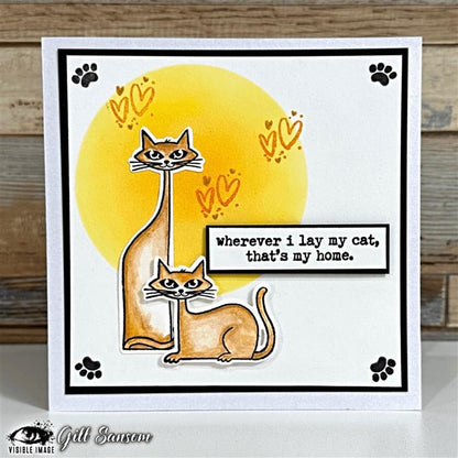 Visible Image That Lovin' Feline - A6 Stamp Set