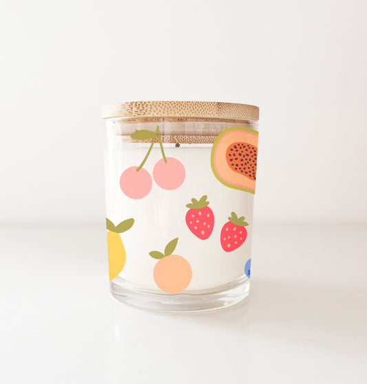 Bougie réutilisable - Mangue & Papaye 8oz