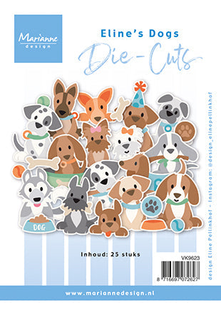 Marianne Design Die-Cuts - Chiens d'Eline