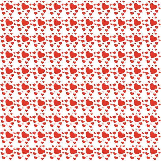 Craft HTV  Hearts 3 Pattern