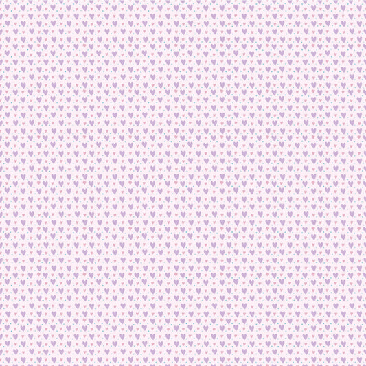 Valentines Hearts Purple HTV #4