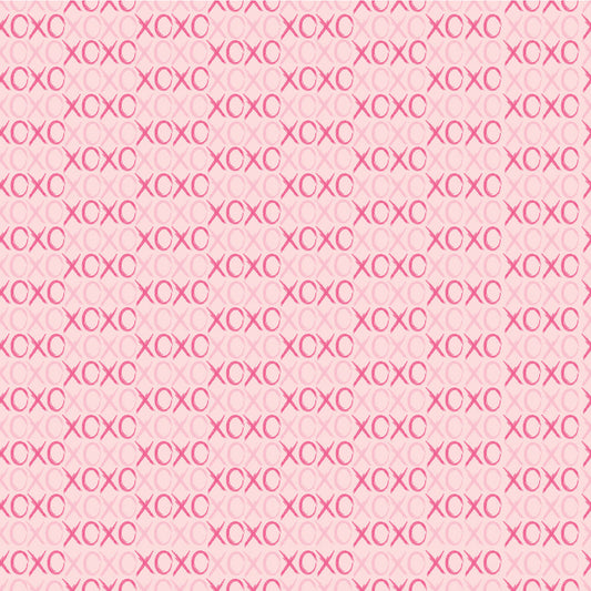 Craft HTV Valentines XOXO Pink