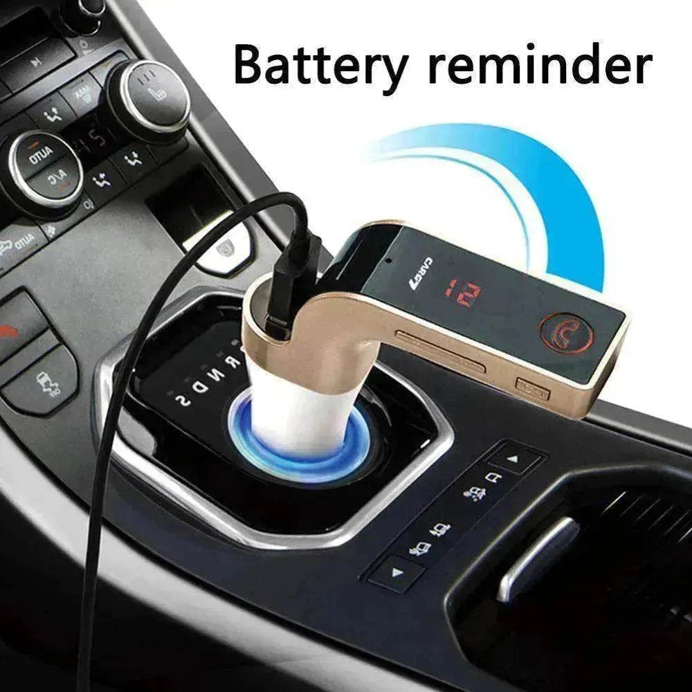 Vehicle Bluetooth Receiver With USB Charger