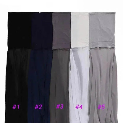 Veiled Arab  Ladies Chiffon Turban Scarf Set