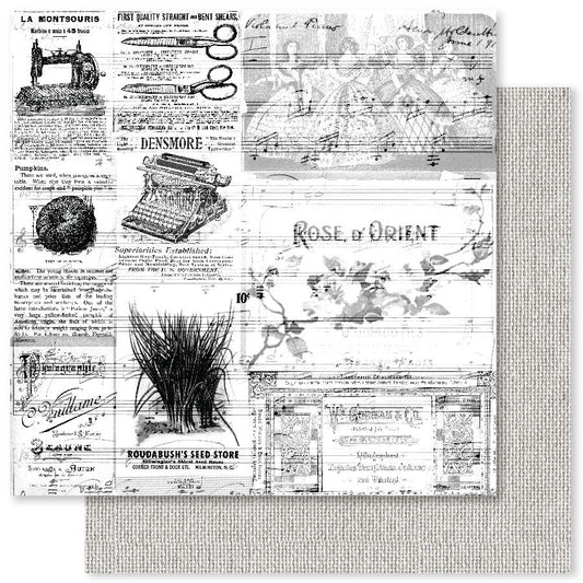 Vintage Backgrounds 1.0  B 12x12 Paper (12pc Bulk Pack) 32367